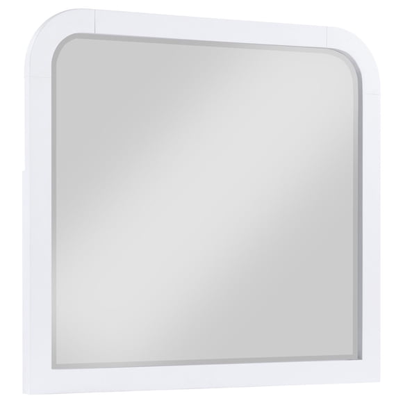Espejo con Marco Coaster Anastasia para Tocador Blanco Perla 40x3.2x37 cm