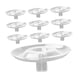thumbnail image 5 of 10 Piezas Soporte para Flores Hidropónico Flotante Portaplanta Ligero de Polipropileno Estante para Decoración Floral Versátil Base para Plantas Acuát 5 cm x 2 cm, 5 of 5