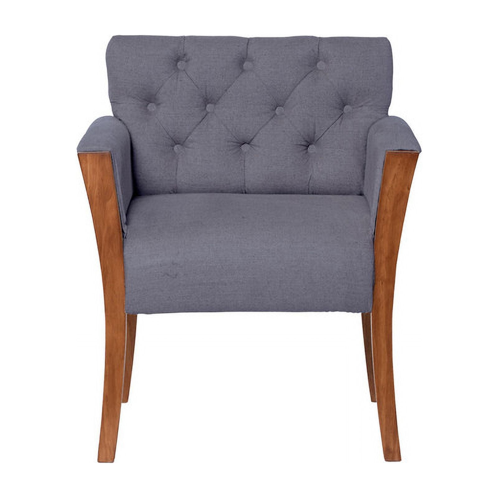 Latam Home - Sitial Kiel Lino Gris Oscuro