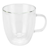 Mc Group - Tazas De Cafe Doble Pared, Transparente De Vidrio