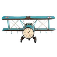 Vgo - Adorno Avión Reloj