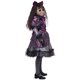 thumbnail image 3 of Muñeca espeluznante para niños Costume California Costumes, color morado y plateado, 3 of 4