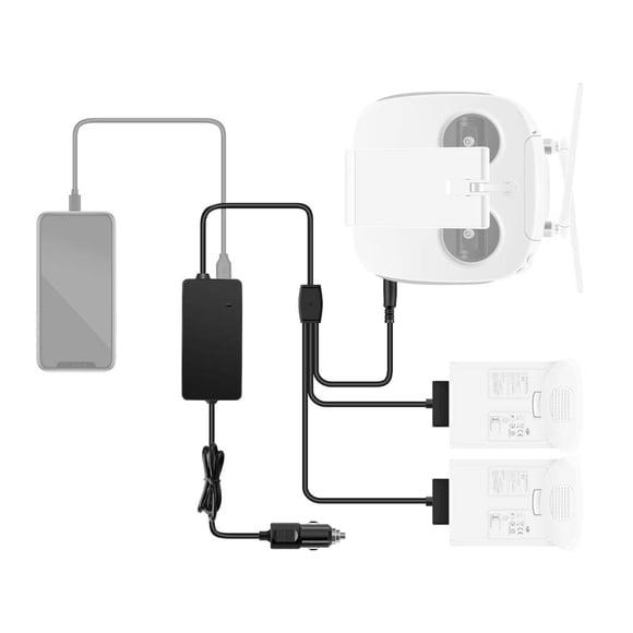 Cargador de batería de coche Hanatora para DJI Phantom 4/Pro V2.0/Pro+