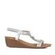 thumbnail image 1 of Sandalia Plana Plateado Casual Js55 Mujer, 1 of 3