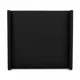 thumbnail image 2 of Respaldo con retorno 2 PLAZA - Liso Acolchado completo (NEGRO), 2 of 3