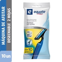 Máquina De Afeitar Desechable Hombre, 2 Hojas 10 Un Equate