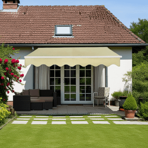 Igpro - Toldo Con Brazo Retractil 4X2.5 Mts Crudo