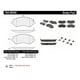 thumbnail image 2 of Pastillas Freno para auto Chrysler Voyager 1996-2000 Delantero, 2 of 5