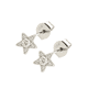 thumbnail image 2 of Aros Estrella con Circones Plata 925, 2 of 3