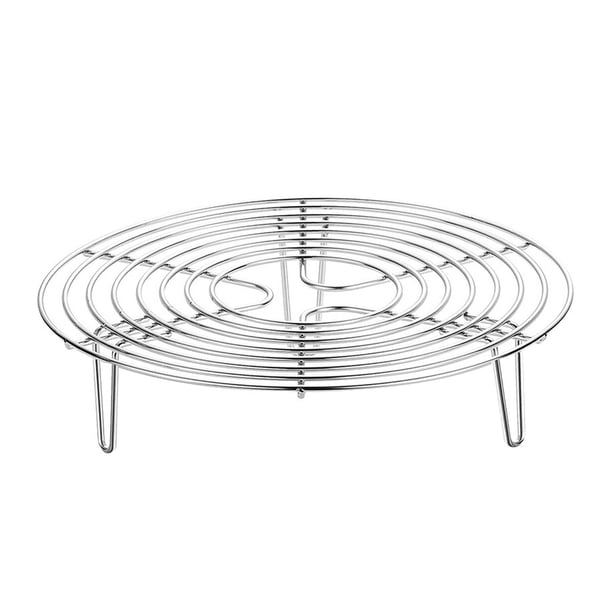 Rejilla De Cocción Redonda Rejilla De Vapor De Acero Inoxidable Redonda Para Restaurante Cocina 11.02 Pulgadas