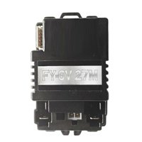 Bothyi - Receptor De Vehículo Eléctrico Para Niños Material Duradero Diy Fácil De Usar Portátil 6V