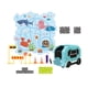 thumbnail image 4 of Los Niños Entrenan A Los Juguetes De La Pista Montessori Puzzle Track Car Play Set Con El Tema Marino De Los Vehículos 4pcs, 4 of 5