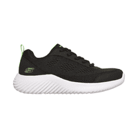 Zapatillas Urbanas Skechers Bounder Quanta Pacer Juvenil | 403916L-Blk - Talla 34 Cl / 3.5Y Us / 22.5 Cm
