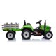 thumbnail image 2 of Tractor Verde a Bateria con Remolque 12V Kidscool, 2 of 5