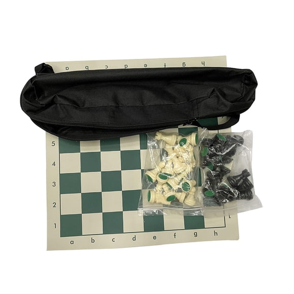 Juego De Ajedrez Portátil Con Bolsa De Almacenamiento Juego De Ajedrez Ligero Para Viajes Al Aire Libre S