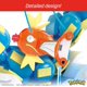 thumbnail image 4 of Set de construcción con figura de acción MEGA Pokemon Magikarp con 411 piezas, 4 of 5