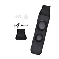 Bothyi - Tono Ajustable Kazoo Fácil De Tocar Flauta Kazoo Portátil Niños Principiantes Adultos Negro