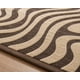 thumbnail image 2 of Alfombra Decorativa con Relieve 3D Diseño Ondulado Medidas 150 x 200 cm Color  Cafe 39, 2 of 2