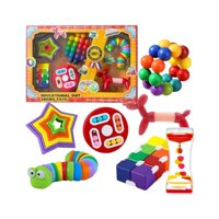 Genérico - Kit Sensorial Para Niños Autismo - Tdah + Reloj De Burbuja