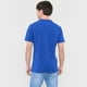 thumbnail image 2 of Polera Hombre Slim Detalle Cuello Azul Corona, 2 of 5