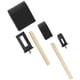 thumbnail image 2 of Xiao Hua Juego de Brochas de Espuma, Incluye 50 Brochas de Esponja, 25 Brochas de 1 Pulgada y 25 Brochas de 2 Pulgadas, Suministros de Arte para Pintura, Negro, 2 of 4
