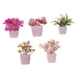 thumbnail image 4 of 5x Flores Artificiales En Maceta Para Oficina, Sala De Estar, Estante Estilo A, 4 of 5