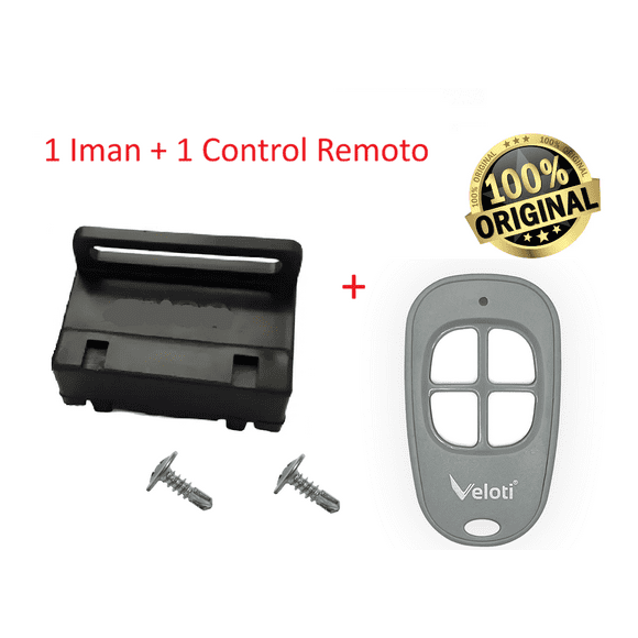 1 Iman para Motor + 1 Control Remoto Porton