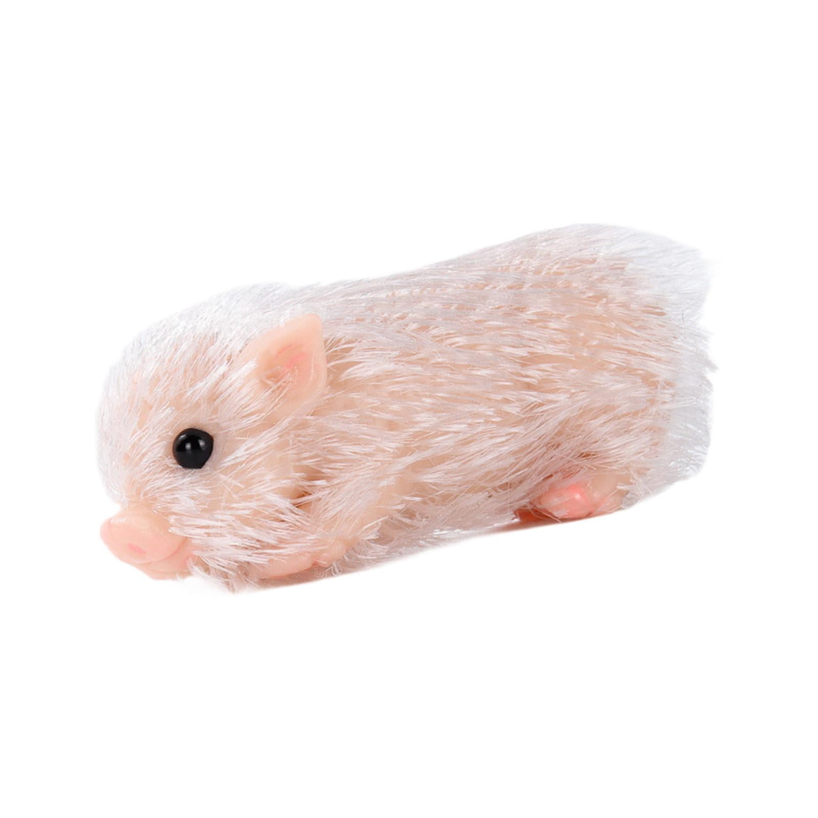 Magideal - Mini Muñeca De Cerdo De Silicona Mini Cerdito De Silicona Muñeca De Animal Lindo Y Realista Juguete Para Coleccionar Fiesta Regalo De Cumpleaños Juego Piel