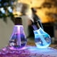 thumbnail image 2 of 1pc Portable Mini Humidifier, 400ml Colorful Bubble Lamp, Small Cool Mist Humidifier, USB Personal Desktop Humidifier, Bedroom Travel Office Home, 2 of 2