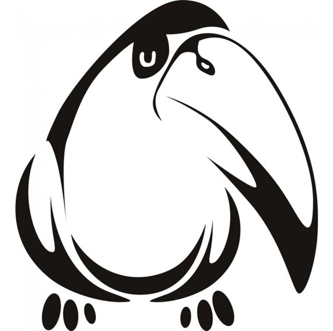 Rienda Libre Graphics - Decomural Toucan Tropical Bird Ws-18725