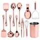 thumbnail image 1 of Juego de utensilios COOK WITH COLOR de 10 piezas en rosa dorado, 1 of 6