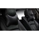 thumbnail image 3 of Almohadas para cuello de coche Yuhuru, piel sintética, ambos lados, paquete de 2, color negro, 3 of 4