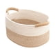thumbnail image 1 of Cestas Tejidas Con Cuerda De Algodón Para Organizar Cesta De Juguetes Portátil Para Gatos Y Perros, 22cm X 16cm X 11cm, 1 of 5