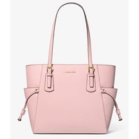 Cartera Michael Kors Voyager L Saffiano Cuero, Color Rosado