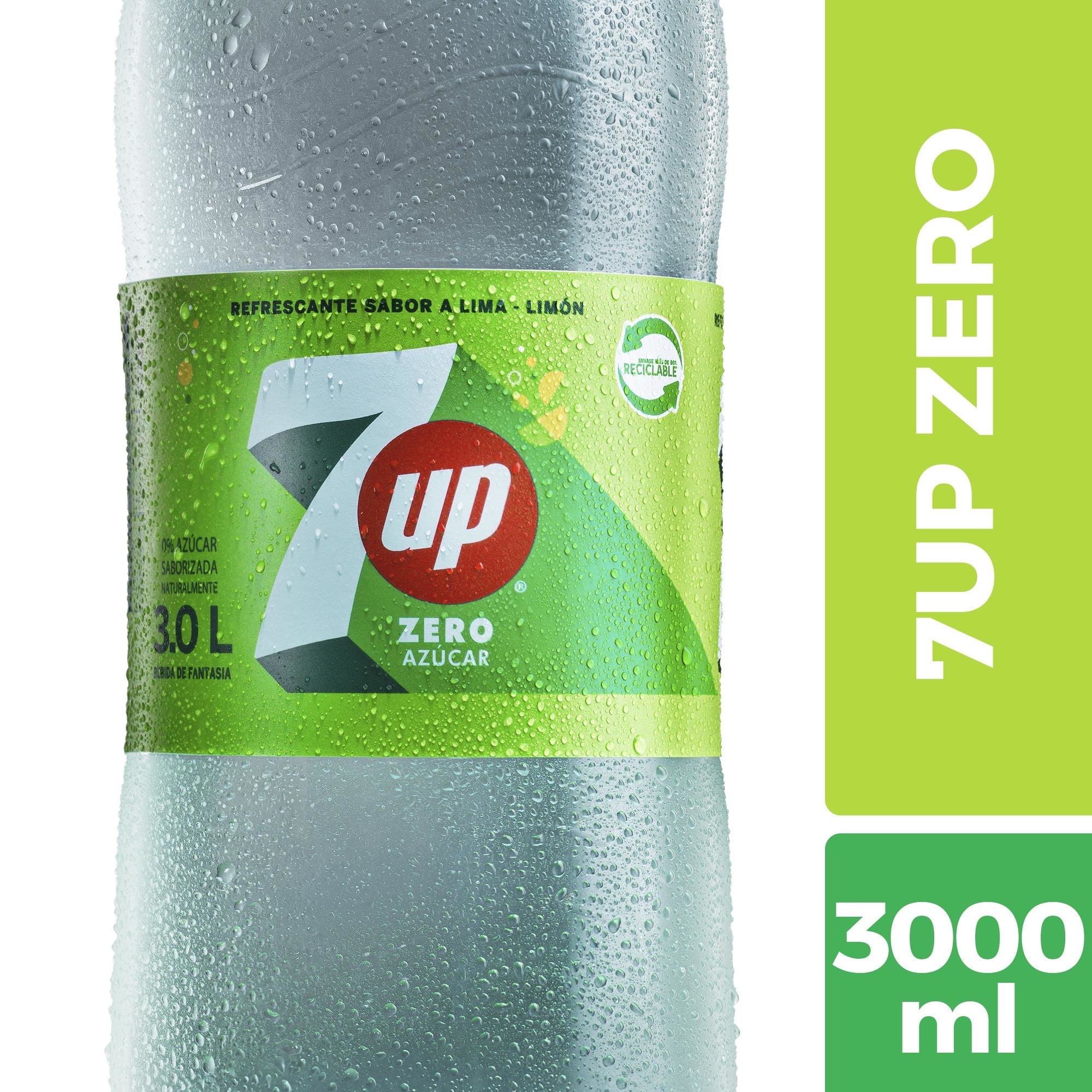 Bebida Limón Sin Azúcar Botella 3 L Seven Up