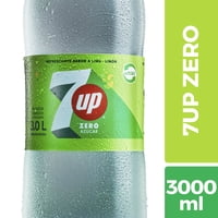 Bebida Limón Sin Azúcar Botella 3 L Seven Up