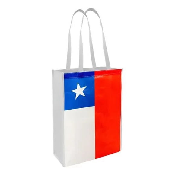 Bolsa Tnt Bandera Chilena Mediana Azul Azul