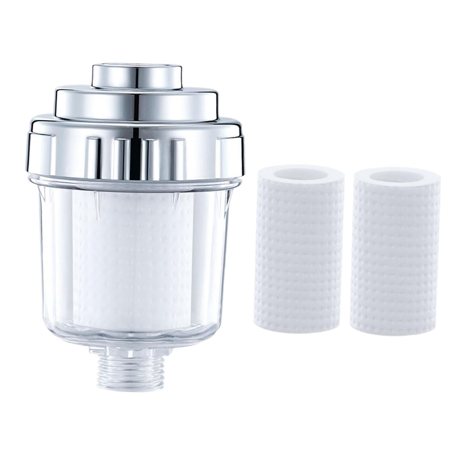 Bothyi - Filtro De Ducha En Línea Filtro De Línea Debajo Del Fregadero Para Grifo De Agua Baño Hogar 2 Elementos De Filtro
