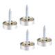 thumbnail image 1 of Set 4 Tornillos Con Tapa Instalación Espejos Decorativos plateado 14mm, 1 of 5