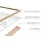 thumbnail image 2 of Marco de fotos HAUS AND HUES 6x8 de madera de roble beige, 2 of 5