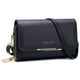 thumbnail image 2 of Women's Small Crossbody Wallet, Multi Zipper Metal Decor Shoulder Bag For Phone, Portable Hand Bag, 2 of 5