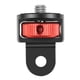thumbnail image 3 of Adaptador De Montaje De Cámara Adaptador De Trípode De Conversión Ligero Para Cámara De Acción Negro Rojo, 3 of 5