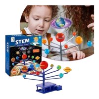 Genérico - Sistema Solar Educacional Armable Con Proyector Al91