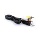 thumbnail image 1 of Cable Audio RCA Jack 3.5 mm 3 x 1 Salida Auxiliar. Aux. Macho Plug Carro PS3 1,5 metro, 1 of 3