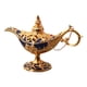 thumbnail image 5 of Lámpara Aladdin Genie Light Tea Pot Tallado Clásico Para Decoración De Accesorios Azul Dorado, 5 of 5