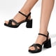 thumbnail image 3 of Sandalia Taco De Moda Con Pedrería Mujer Weide You536, 3 of 9
