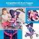 thumbnail image 4 of Carriola para muñeca Baby Doll Kinderplay KP0280T con almacenamiento, 56 cm, 4 of 9