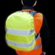 thumbnail image 2 of Cobertor Impermeable para Mochila con Cinta Reflectante Color Negro Diseño, 2 of 3