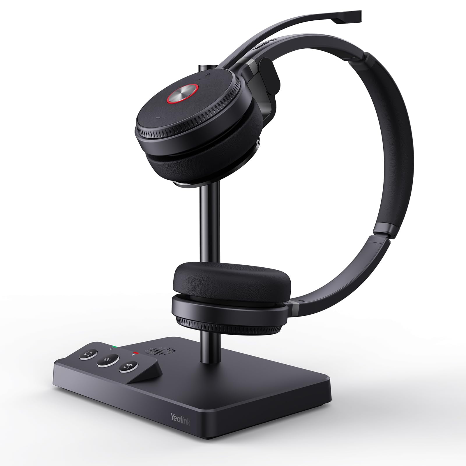 Yealink - Auriculares Inalámbricos Wh62 Dual Uc Dect De 525 Pies De Alcance