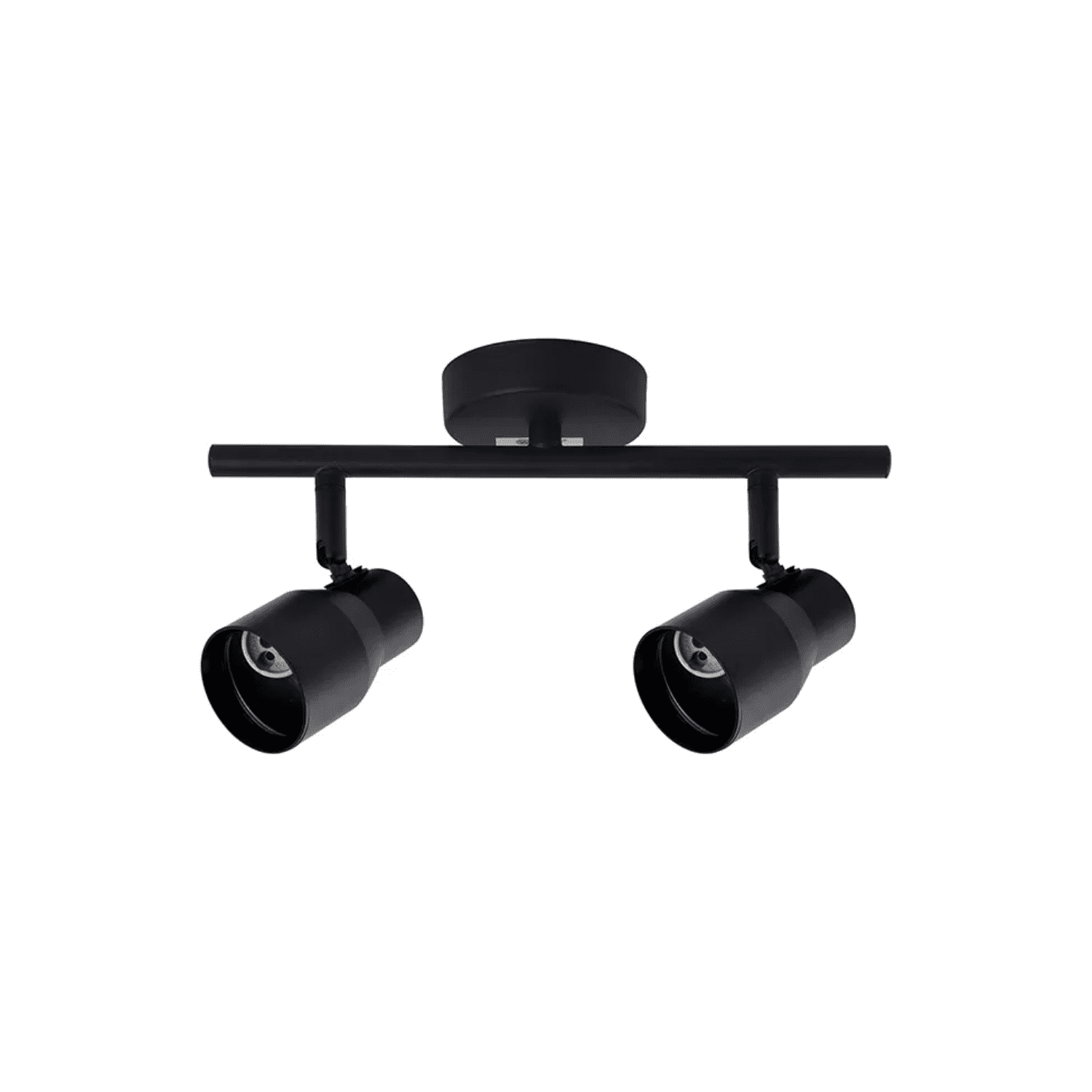 Importclick - Lámpara Techo Doble Dirigible Porta Gu10 220v - 240v Negro